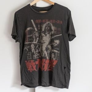 Vintage Star Wars Chinese Poster Art T-shirt